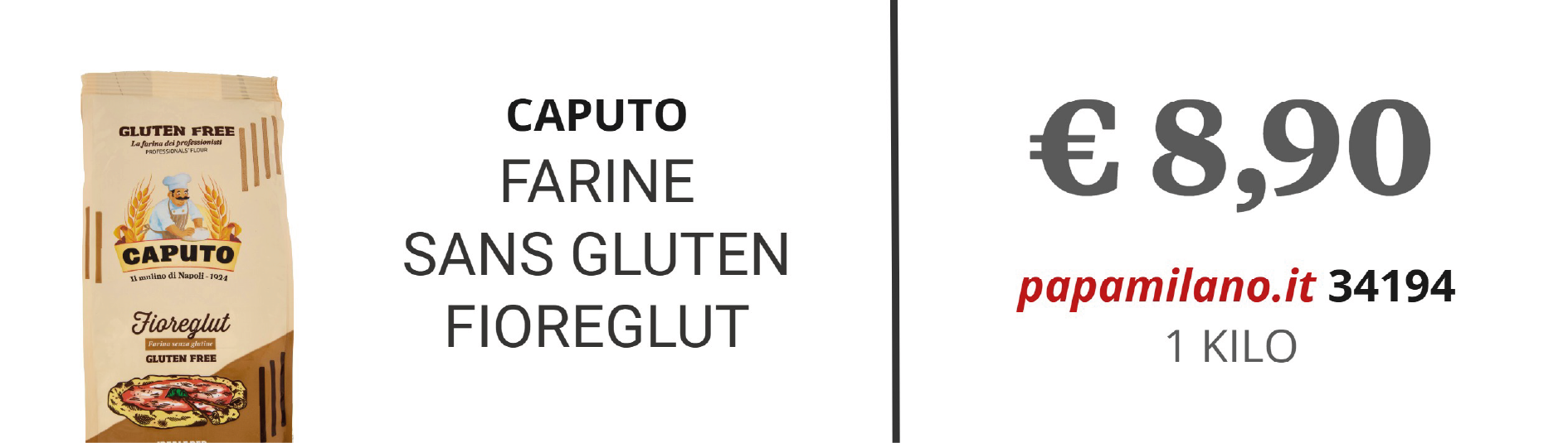 CAPUTO FARINE SANS GLUTEN FIOREGLUT